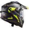 LS2 MX701 EXPLORER CARBON EXTEND adventure helma matná-H-V-žlutá